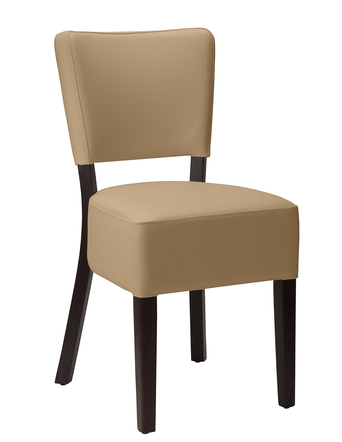 Charlie Side Chair - Cappuccino / Wenge