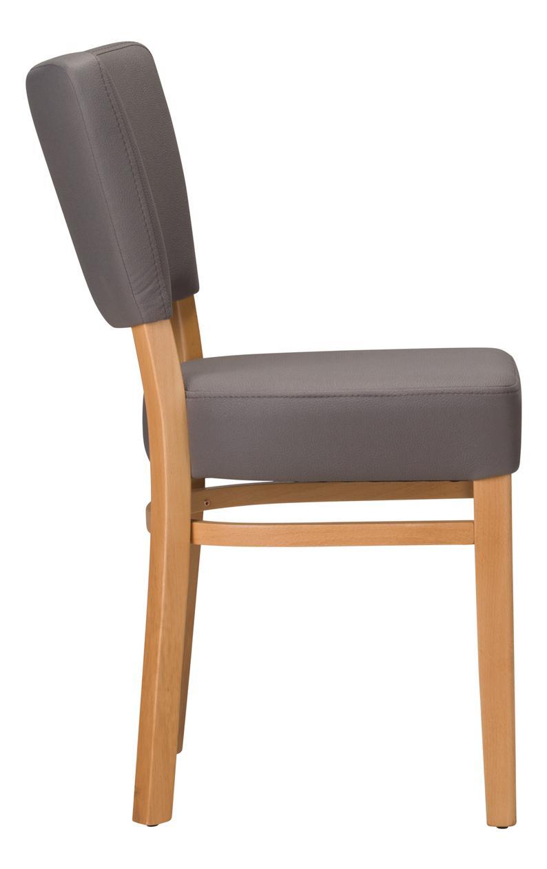 Charlie Side Chair  SS -  Fully Upholstered