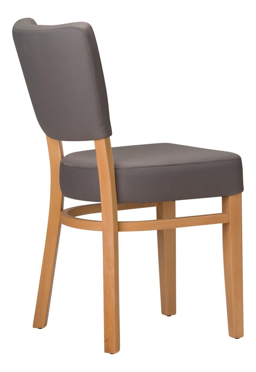 Charlie Side Chair  SS -  Fully Upholstered