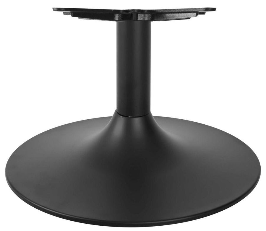 Claudia Large Table Base - Black / Coffee Height