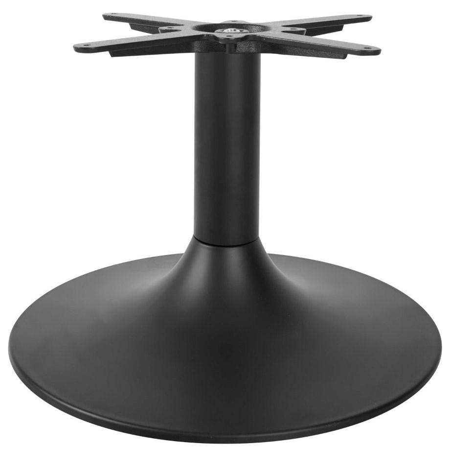Claudia Medium Table Base - Black / Coffee Height