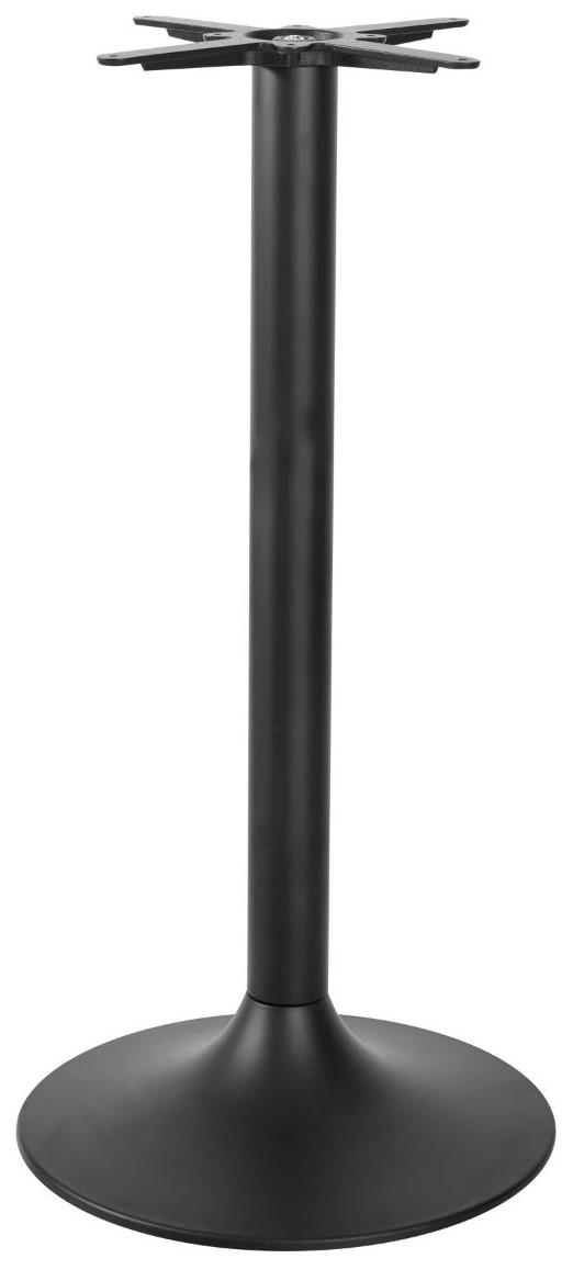 Claudia Medium Table Base - Black / Poseur Height