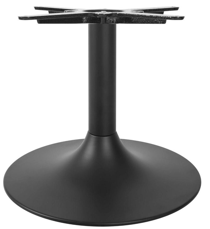 Claudia Small Table Base - Black / Coffee Height