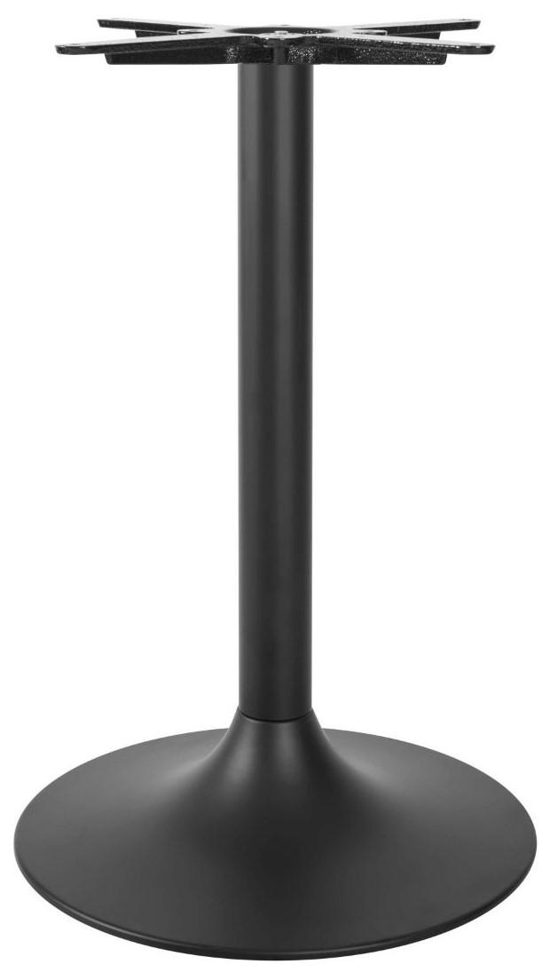Claudia Small Table Base - Black / Dining Height