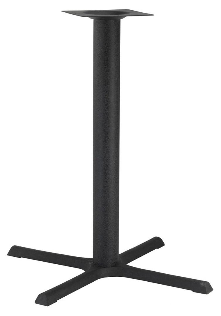 Cross Large Table Base - Black