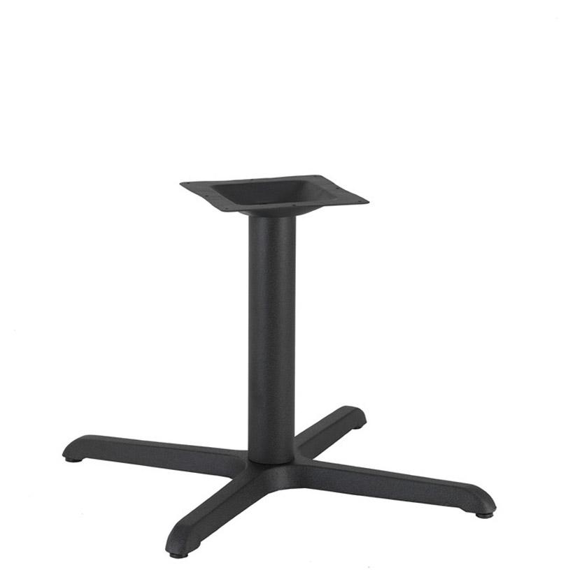 Cross Medium Table Base - Black