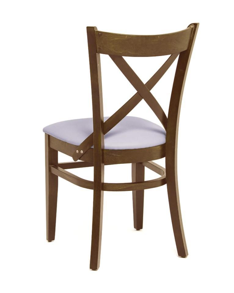 Cross Side Chair - Upholstered Seat