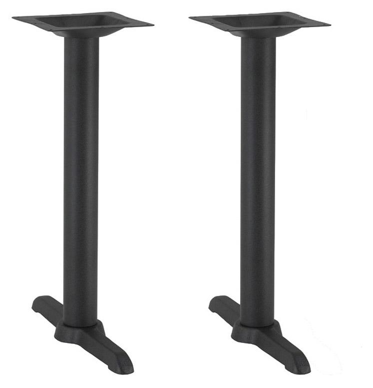 Cross Twin Table Base - Dining Height