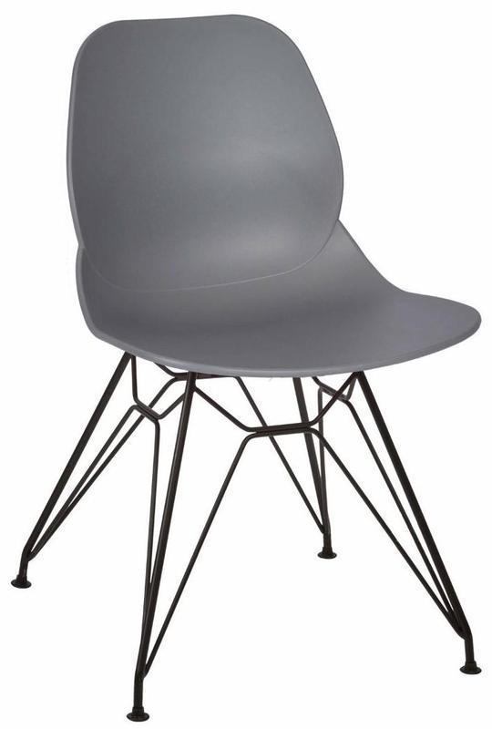 Daisy ECO Shell Side Chair - Grey / M Frame