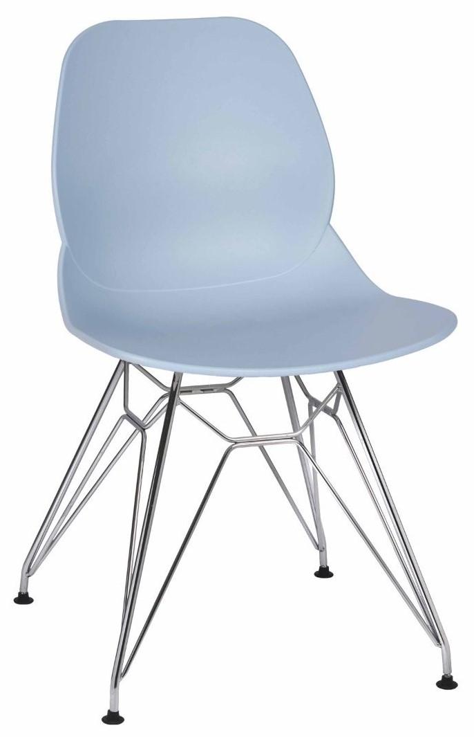 Daisy ECO Shell Side Chair - Blue / N Frame