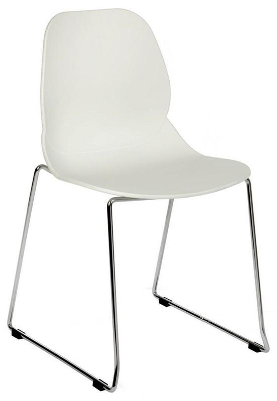Daisy Side Chair - White / E Frame