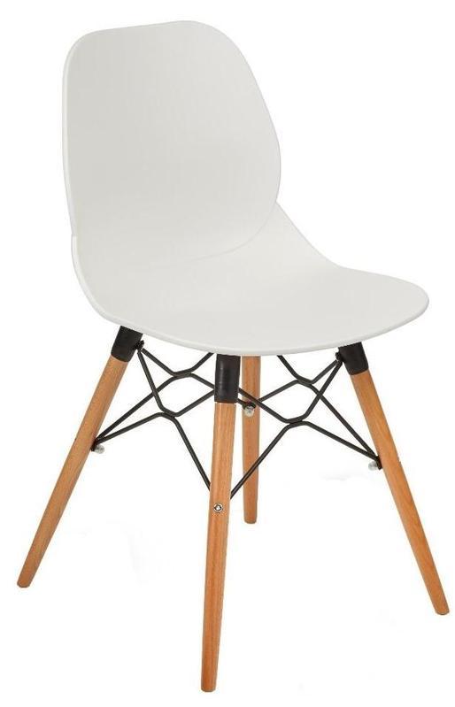 Daisy Side Chair - White / K Frame Beech
