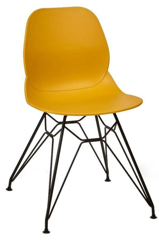 Daisy Side Chair - Mustard / M Frame