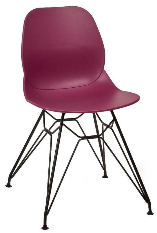 Daisy Side Chair - Plum / M Frame