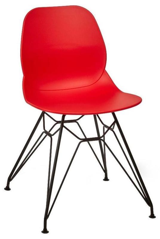 Daisy Side Chair - Red / M Frame