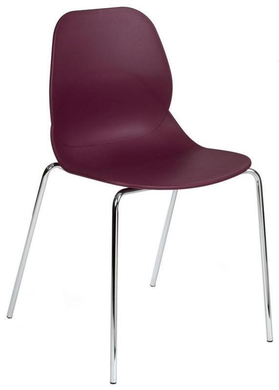 Daisy Side Chair - Plum / F Frame