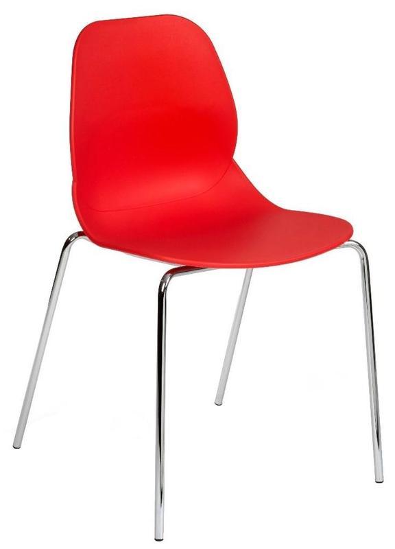 Daisy Side Chair - Red / F Frame
