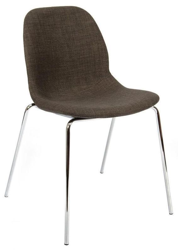 Daisy Side Chair - Grey Upholstered / F Frame