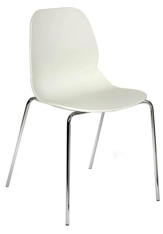 Daisy Side Chair - White / F Frame