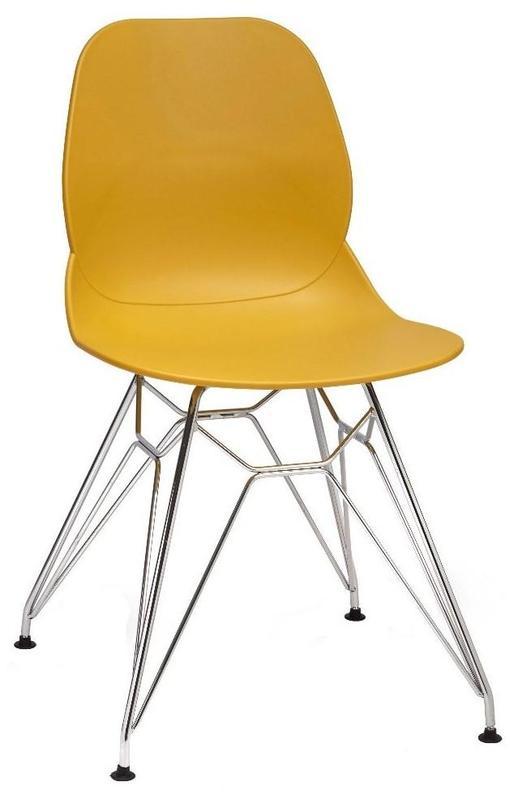 Daisy Side Chair - Mustard / N Frame