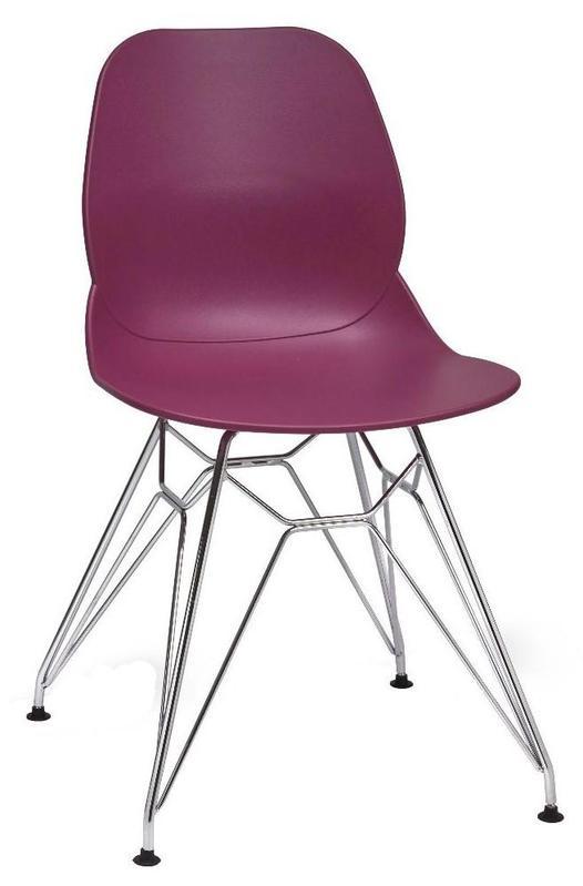 Daisy Side Chair - Plum / N Frame