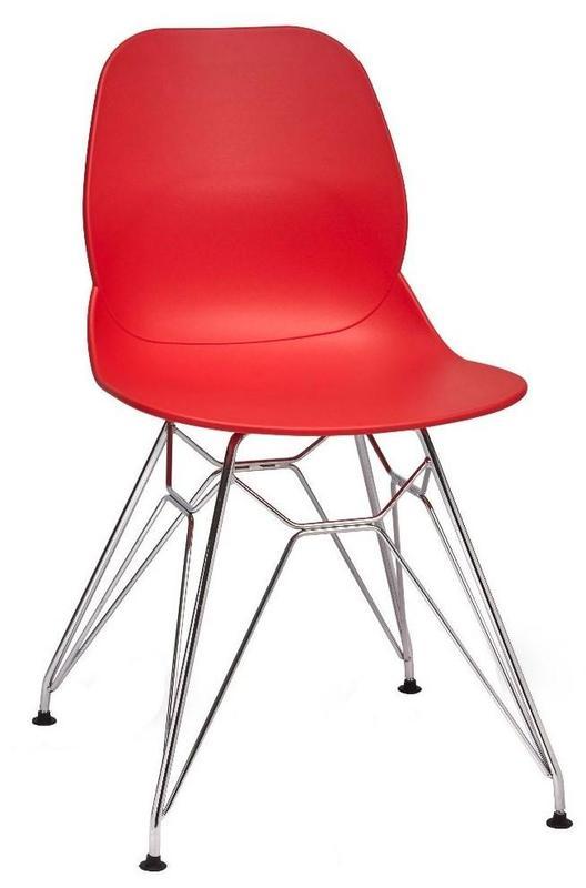 Daisy Side Chair - Red / N Frame