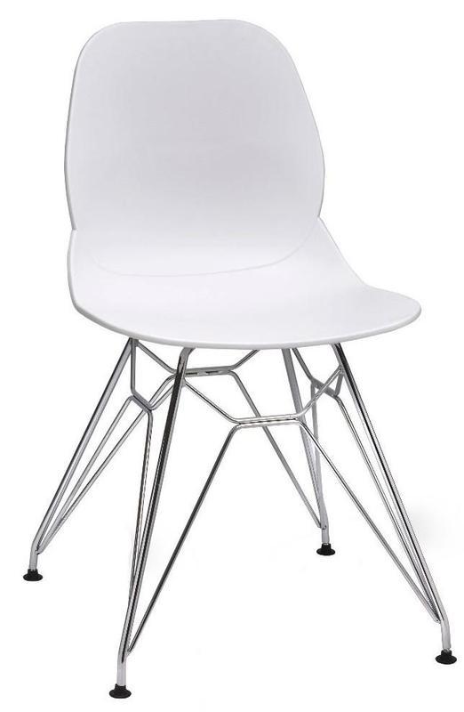 Daisy Side Chair - White / N Frame