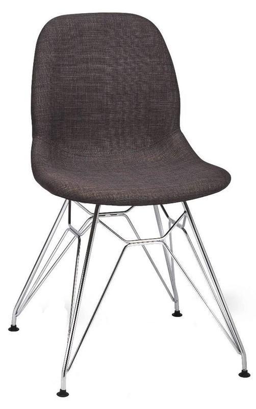 Daisy Side Chair - Grey Upholstered / N Frame