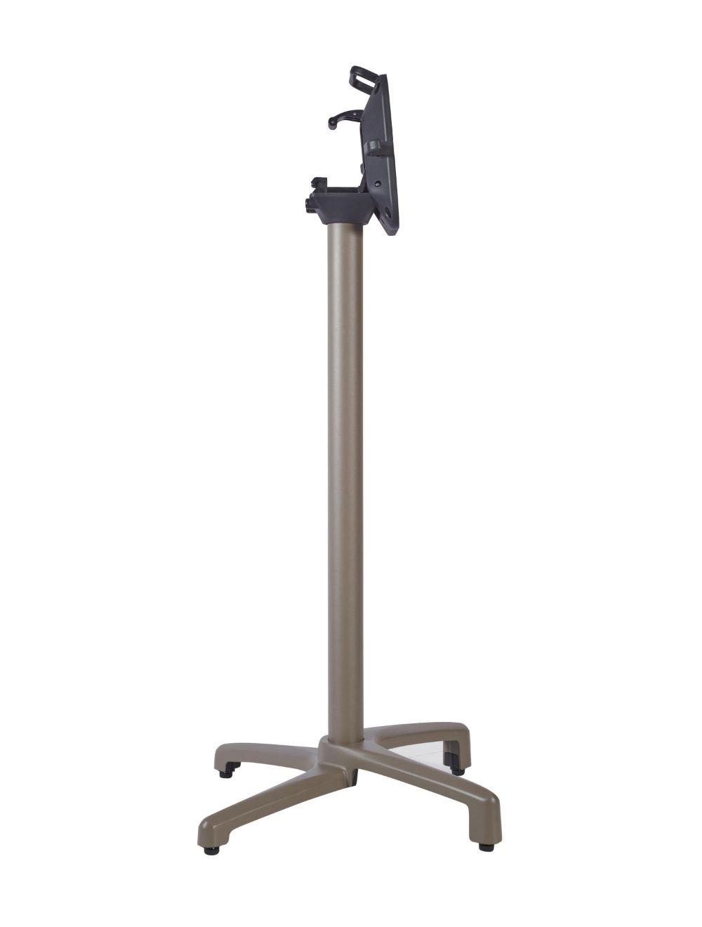 Delta Flip Top Base - Taupe - Poseur Height