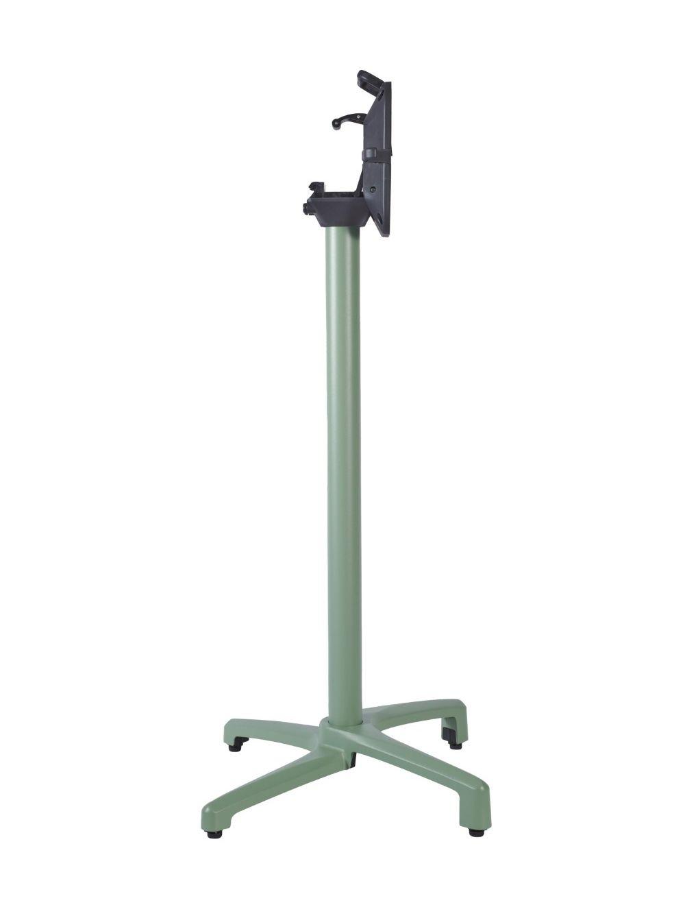 Delta Flip Top Base - Green - Poseur Height