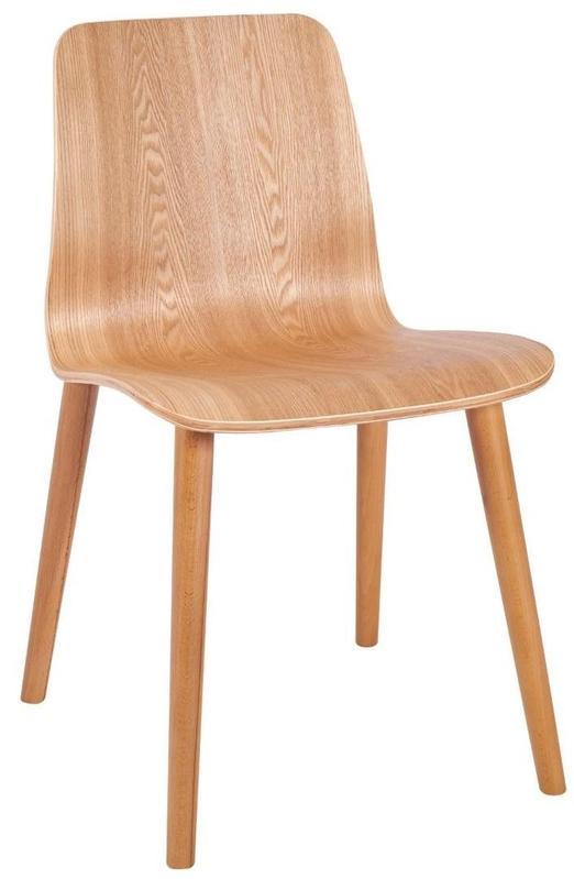 Ellie Side Chair - Clear Lacquer / Lacquered Wood Legs