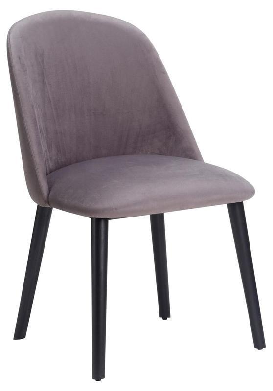 Emily Side Chair With Black Frame