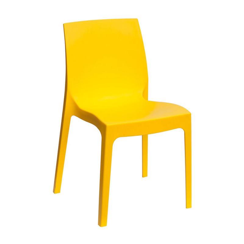 Emma Polypropylene Side Chair - Yellow