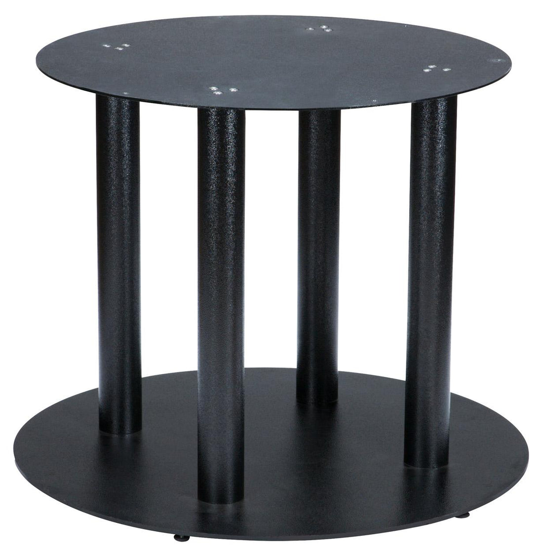 Flat XL Black Round Table Base
