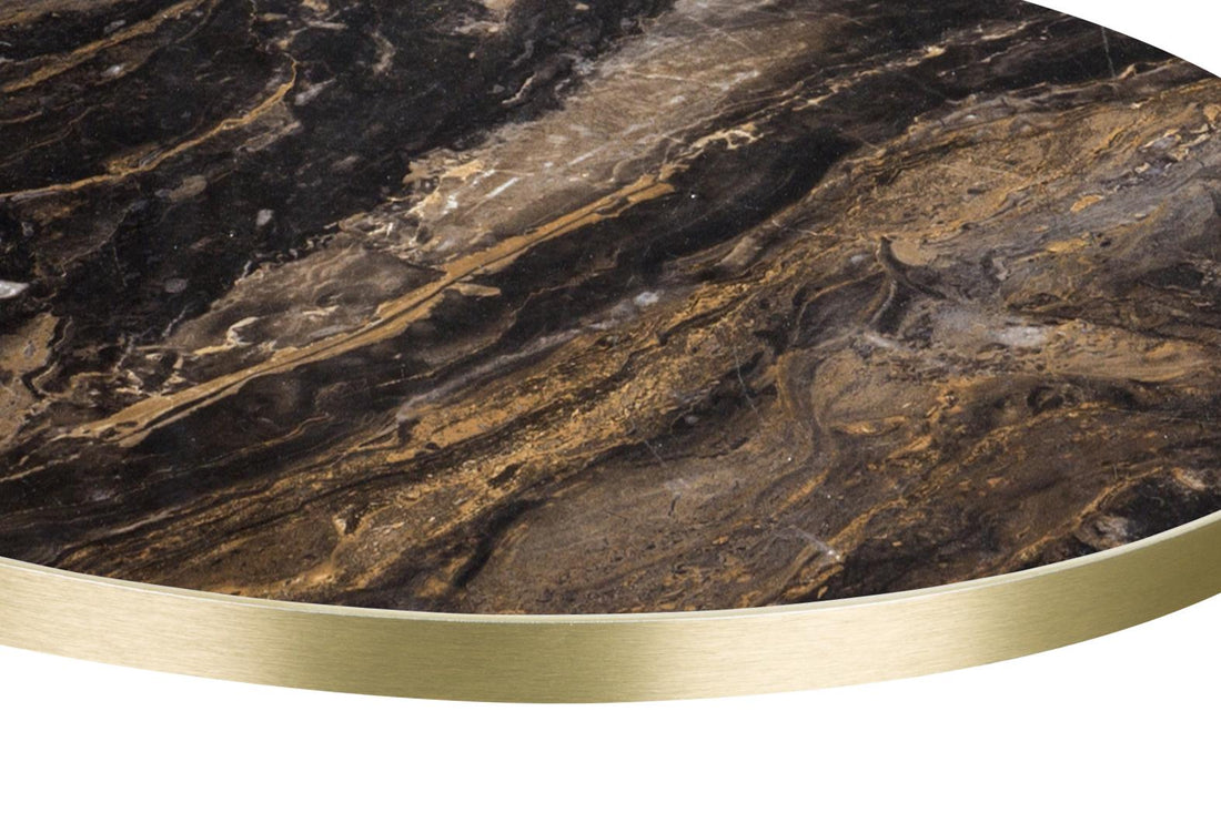 Formica Marbled Cappuccino F9482 / Gold ABS Edge