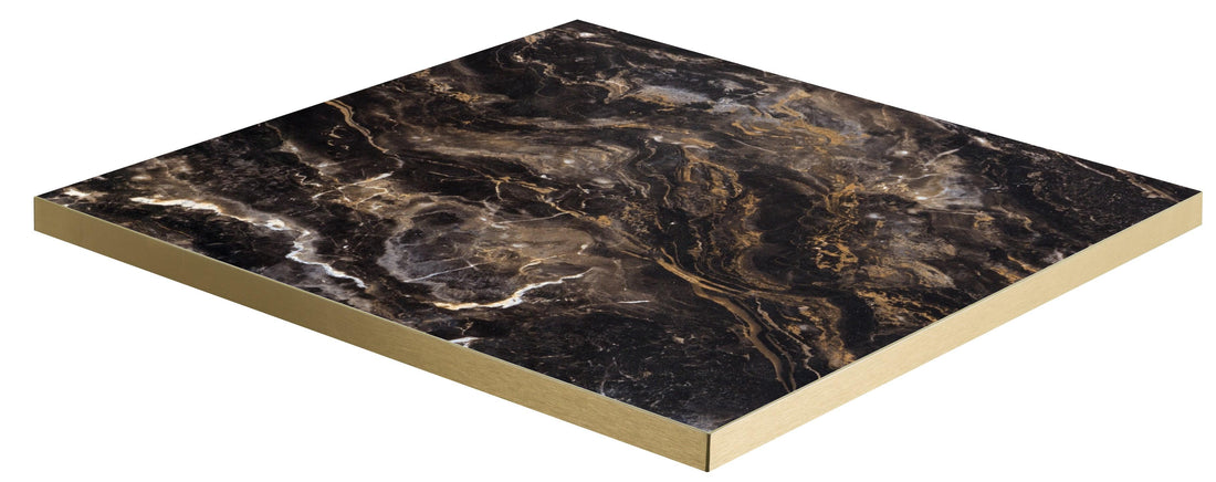 Formica Marbled Cappuccino F9482 / Gold ABS Edge