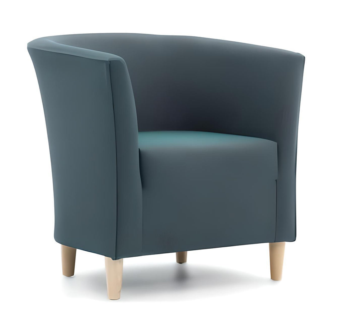 Horton - Wooden Leg Lounge Chair