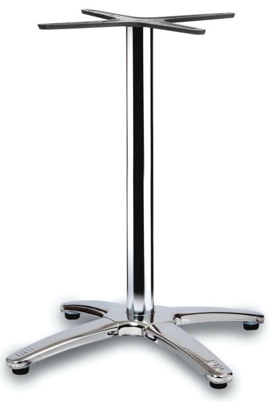 Isabella Alu-Stainless 4 Star Table Base
