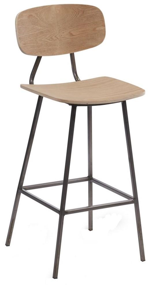 Josie High Stool - Clear Frame (Lacquered)