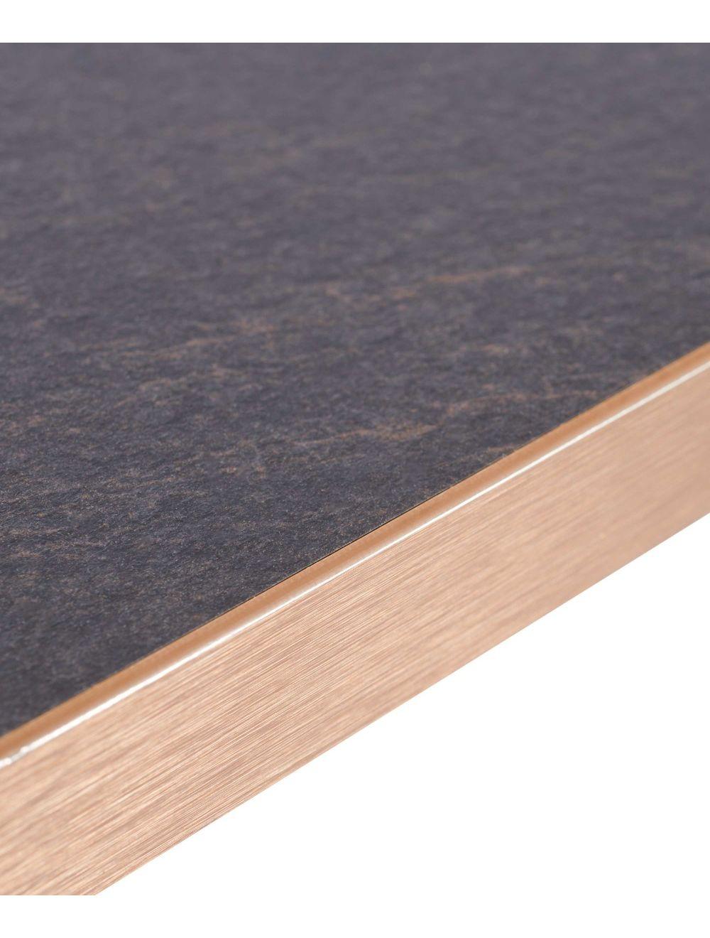Laminate Top - Cupria Slate (Copper Edge)