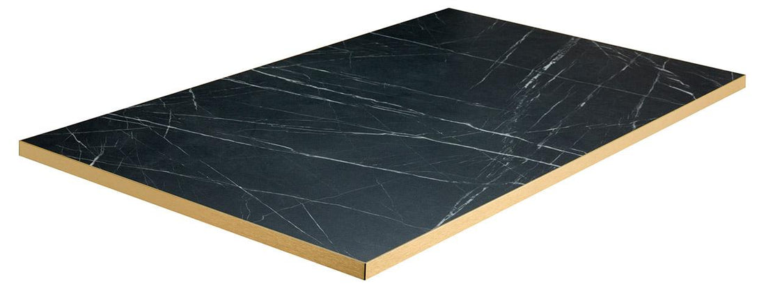 Egger F206 ST9 Black Pietra Grigia / Gold ABS
