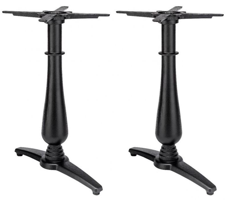 Laura Refectory Table Base - Dining Height