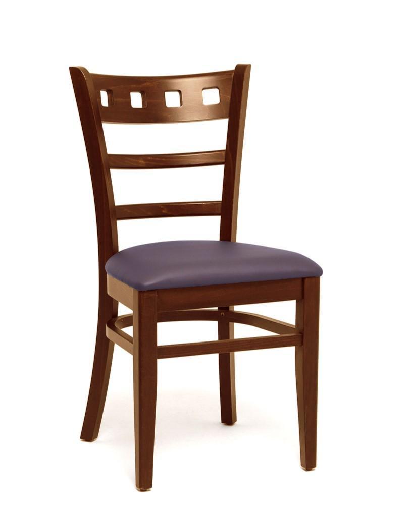 Brandon Chair - Bespoke - front view, example finish