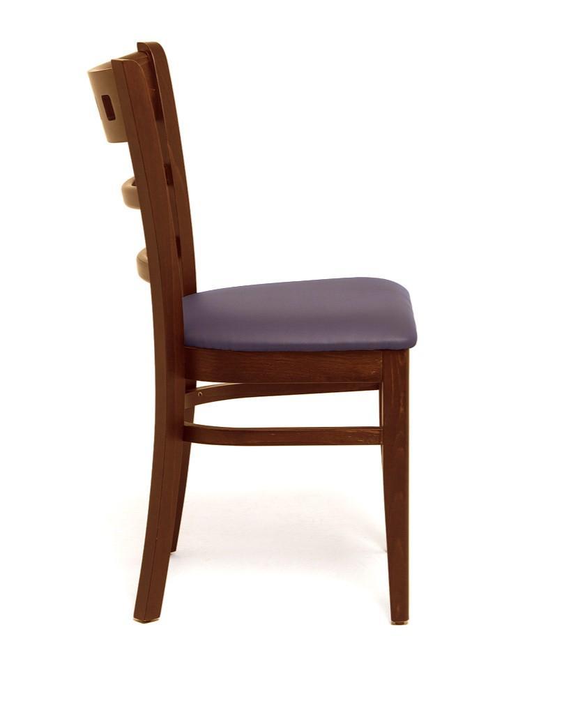 Brandon Chair - Bespoke - side view, example finish