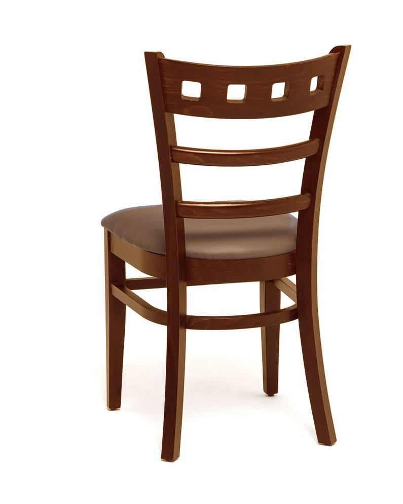 Brandon Chair - Bespoke - back view, example finish