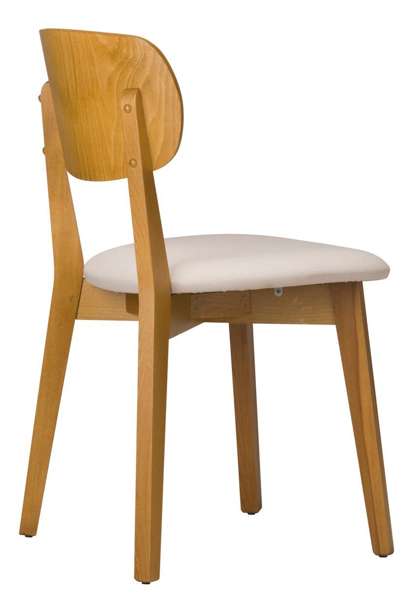 Lorenzo Side Chair - Veneer Back / Upholstered Seat