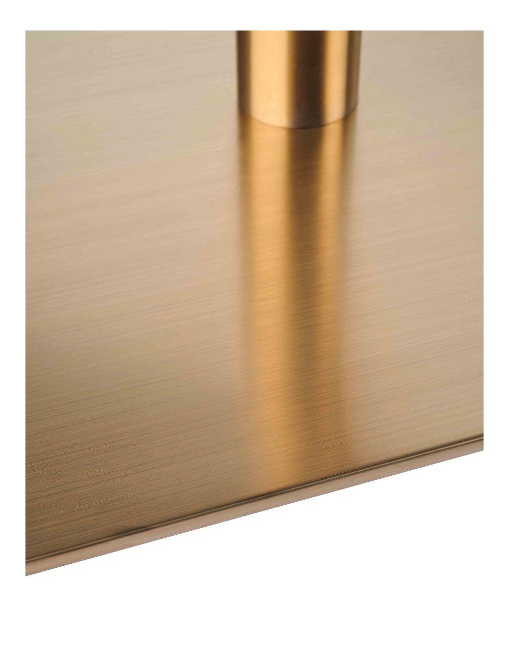 Lucia Large Square PH - Vintage Brass