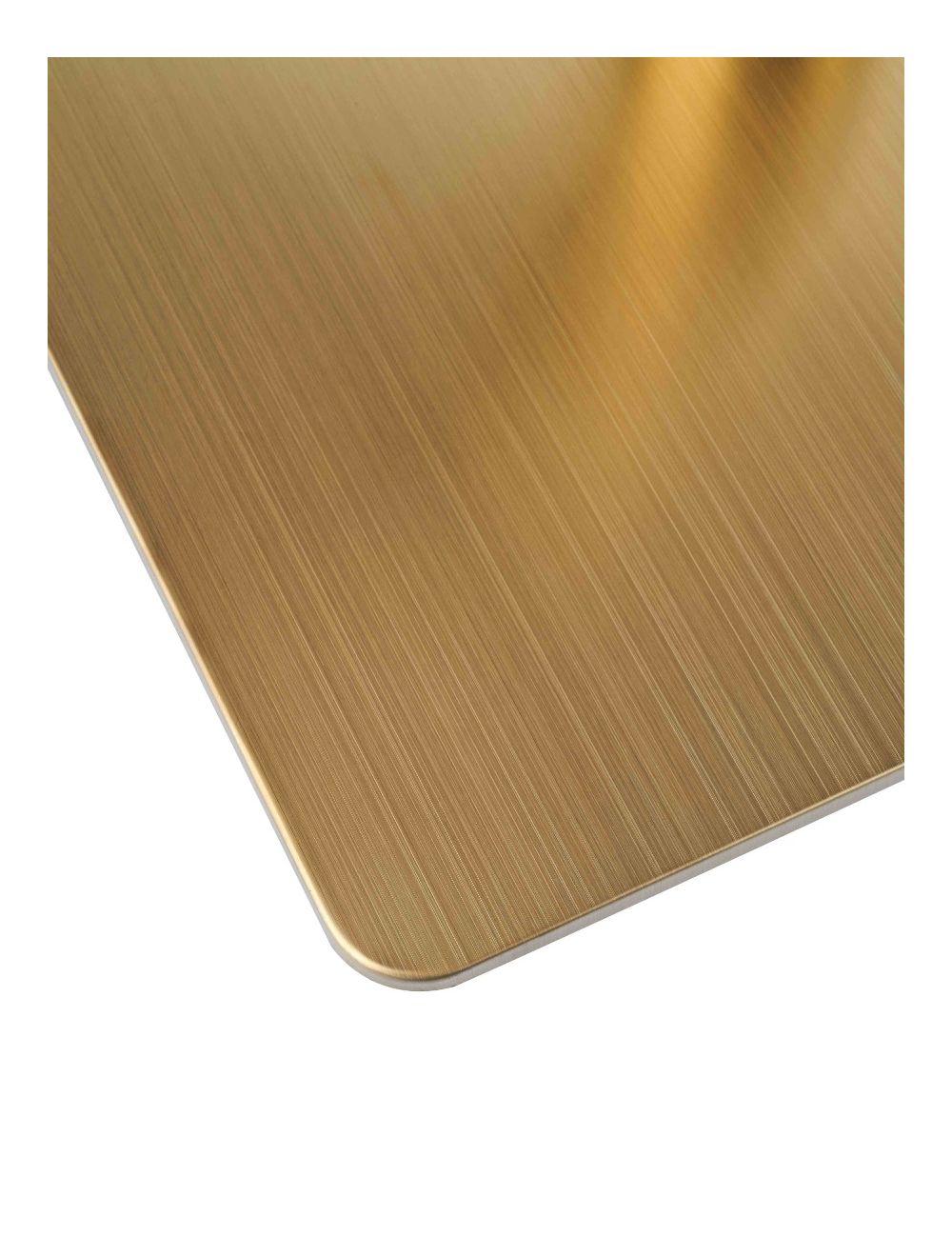 Lucia Small Square DH - Vintage Brass