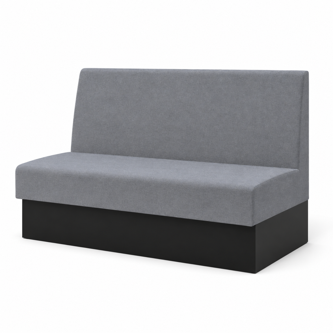 Plain Back Banquette Seating - grey product image