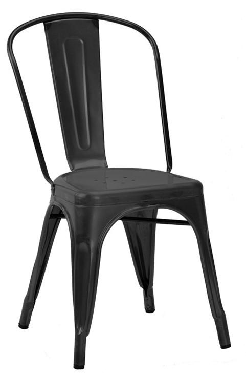 Poppy Side Chair - Matt Black